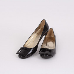 Black lady's shoes 35 1/2 size